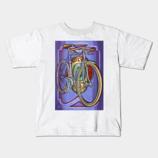 Lilac Carlton Porteur Kids T-Shirt